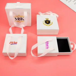 Boîte à bijoux personnalisée avec logo, en forme de sac à main, pour bagues, bracelets, colliers, bonbons, cadeaux de mariage, emballage personnalisé - Product Image 4