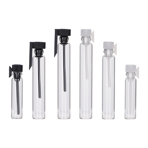 En Existencia, Venta al por Mayor de Botellas de Muestra de Perfume Pequeñas de 1 ml, 2 ml, 3 ml, Botellas de Vidrio Vacías para Perfume con Tapón de Varilla Negra para Aceites - Product Image 2