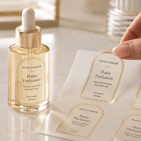 Autocollants personnalisés imperméables pour produits de soin, étiquettes autocollantes en vinyle pour bouteilles cosmétiques, impression d'étiquettes d'emballage pour crème