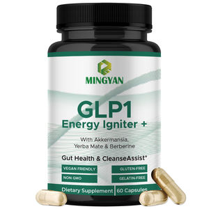 OEM/ODM GLP-1 Supplement Natuurlijke GLP-1 Booster met Probiotica, Berberine & Enzymen ter ondersteuning van gewichtsverlies, spijsvertering & darmgezondheid - Product Image 1