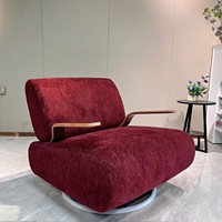 Fauteuil pivotant Banny de fabrication chinoise, fauteuil de détente pour salon moderne