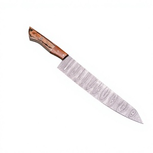 Couteau de Chef en Acier Damas Forgé à la Main, Nouveau Design Japonais Moderne, pour la Cuisine Quotidienne, Manche en Bois Écologique, Vente en Gros - Product Image 1