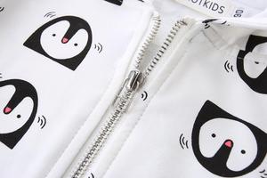 Chaqueta estampada para niños y niñas, moda 2019, ropa de abrigo con capucha y cremallera de manga larga para bebés, chaquetas cálidas con dibujos animados - Product Image 4