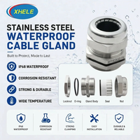 Presse-étoupe PG29 en acier inoxydable IP68 avec joint EPDM étanche, connecteur fileté PG pour câbles de 18-25 mm, protection pour boîtiers électriques
