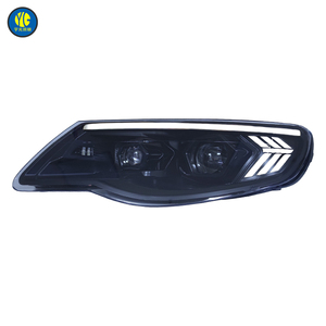 YU GUANG pour Volkswagen VW <span class=keywords><strong>Touareg</strong></span> <span class=keywords><strong>2008</strong></span> phare 2009 2010 mise à niveau de la lumière avant phare LED accessoires de voiture assemblage de lampes frontales - Product Image 5