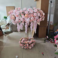 Centre de table floral élégant pour mariage, centre de table en corail pour réception romantique, banquet, fête, décoration de table