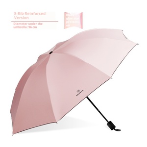 Paraguas de Viaje Manual Personalizado con Impresión de Logotipo, Resistente al Viento, Plegable, con Protección UV, Promocional, de Nailon 190T, Portátil, para la Lluvia - Product Image 6