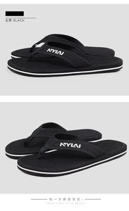 2025 Fournisseur chinois Tongs pour hommes économiques personnalisables, à embout de sécurité en acier, antidérapantes, confortables, avec semelle intermédiaire en EVA et logo - Product Image 4