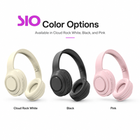 Casque sans fil Gertek Chip 12H avec affichage de la batterie, connexion multipoint, stéréo 10M, V5.0