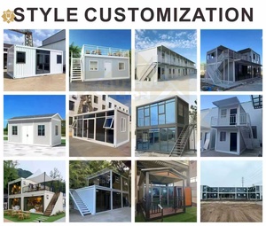 Villa de bureau préfabriquée à 2 étages, maison modulaire en verre pour centre d'<span class=keywords><strong>affaires</strong></span>, réception et bureau du personnel - Product Image 6