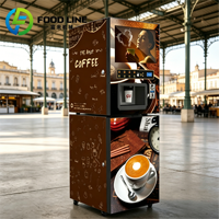 Distributeur automatique de boissons protéinées pour le bureau, distributeur automatique de café instantané