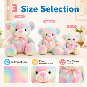 Wholesale OEM/ODM <b>Stuffed</b> Teddy Bear <b>Toy</b> White Custom 'Giant Bear' Wholesale <b>Soft</b> 35cm Plush PP Cotton - Product Image 2