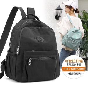 Mochila De tela de nailon <span class=keywords><strong>para</strong></span> mujer, morral escolar a la moda <span class=keywords><strong>para</strong></span> chica y mujer, bandoleras de viaje <span class=keywords><strong>para</strong></span> <span class=keywords><strong>adolescentes</strong></span>, <span class=keywords><strong>2022</strong></span> - Product Image 4