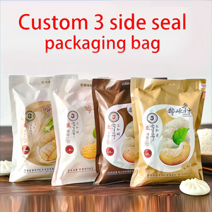 Sac d'emballage en plastique pour aliments congelés debout en composite à impression personnalisée <span class=keywords><strong>de</strong></span> qualité supérieure pour <span class=keywords><strong>boulette</strong></span> <span class=keywords><strong>de</strong></span> <span class=keywords><strong>viande</strong></span> cuite à la vapeur - Product Image 2