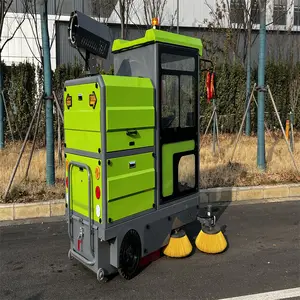 Spazzatrice elettrica a vuoto e autocarro di lavaggio Mini spazzatrice stradale