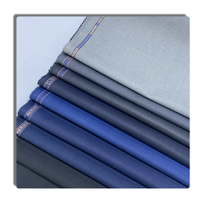 Kain Tenun Twill Poliester <span class=keywords><strong>Viscose</strong></span> TR 80/20 2/2 24*31 100*78 225G/M Anti-Pilling Berat Sedang Merek Xingye Pakaian Anak Laki-Laki Muslim - Product Image 5