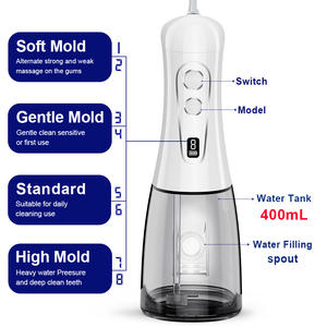 La migliore vendita di filo d'acqua per la cura orale per la pulizia dei denti portatile filo elettrico filo interdentale irrigatore orale apparecchi per la cura orale - Product Image 2