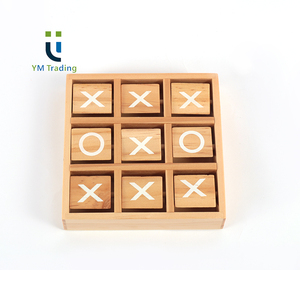 Bảng di động chiến lược trò chơi du lịch và suy nghĩ trò chơi bằng gỗ Tic Tac Toe trò chơi - Product Image 2