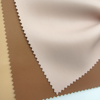 Tissu en cuir PU souple pour vêtements, simili peau de mouton