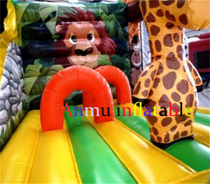 Parc d'attractions gonflable, parc <span class=keywords><strong>de</strong></span> <span class=keywords><strong>chasse</strong></span>, château gonflable commercial, aire <span class=keywords><strong>de</strong></span> jeux intérieure avec toboggans pour enfants - Product Image 6