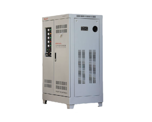 เครื่องควบคุมแรงดันไฟฟ้ากระแสสลับอุตสาหกรรมแบบชดเชยแรงดัน รุ่น SBW-200kVA สามเฟส ขดลวดทองแดง  แรงดันขาเข้า 304~456V แรงดันขาออก 380V ความคลาดเคลื่อน 3% กำลังไฟ 200kVA - Product Image 4