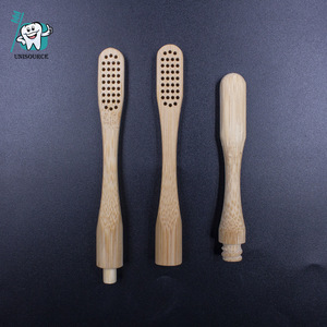 Cepillo de dientes de bambú para adultos, mango de madera natural, cerdas de nailon biodegradables, cepillo de dientes manual para el cuidado bucal diario - Product Image 5