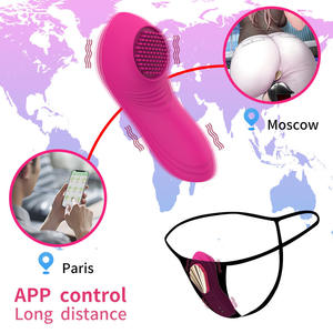 Vibrateur portable étanche à commande par application, à fixation magnétique, pour stimulation du point G et clitoridienne, 10 vibrations - Product Image 2