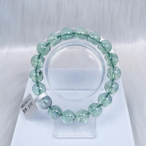 Natural blue fluorite <b>bracelet</b> simple crystal <b>bead</b> <b>bracelet</b> healing stone crystal <b>bracelet</b> - Product Image 1