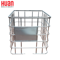 1000L IBC tanques jaula de acero Internediate Bulk Container Tank Structure para la venta