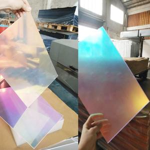 Vendita Diretta dalla <span class=keywords><strong>Fabbrica</strong></span> di Lastre Acriliche Olografiche Iridescenti Personalizzate, <span class=keywords><strong>Plexiglass</strong></span> Arcobaleno - Product Image 4