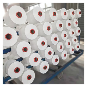 100% Sợi <span class=keywords><strong>Polyester</strong></span> 75/36 Dty Bán Xỉn Màu Trắng Nguyên Chất NIM - Product Image 6