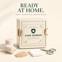 Boîte en métal carrée vide avec fermoir à rouleau pour médicaments, idéale pour les urgences familiales, personnalisable avec logo, en gros, étanche à l'humidité, recyclable, de qualité alimentaire