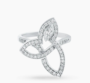 Bague en diamant de laboratoire rond brillant VVS, or 14 carats, certifiée sgl, pour mariages et cadeaux, source directe - Product Image 1