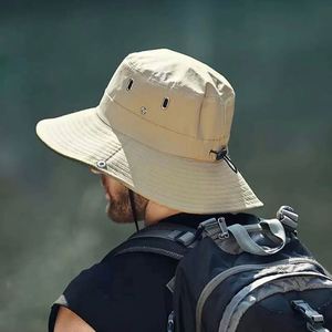 Sombrero de Pescador Personalizado, Diseño para Exteriores, para Hombre, Ala Ancha, Impermeable, de Secado Rápido, Reversible - Product Image 4