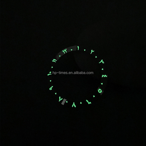 Montre SKX007 38mm à lunette en céramique, double fuseau horaire arabe, super lumineuse, inserts noirs brillants en pente – Meilleures ventes - Product Image 5