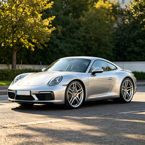 Vente directe d'usine FSB, jantes en alliage d'aluminium moulé argentées de style original 18 pouces * 8J CB66.45 ET21 PCD5 * 112 pour <span class=keywords><strong>Porsche</strong></span> - Product Image 3