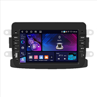 Autoradio Android 7,0 pouces pour Renault Dacia, Carplay sans fil, navigation GPS, lecteur radio, tout en un