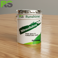 Revêtements de laque transparente à base de nitrocellulose pour meubles en bois, brillance excellente, séchage rapide, finition protectrice durable