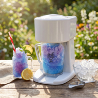Machine à glace pilée fine 40OZ 25W, action de pilage rapide, modèle de comptoir
