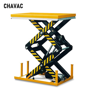 Hoạt động cá nhân 1000kg trên không làm việc nền tảng điện mini Scissor Lift bảng - Product Image 3