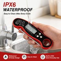 Diskon besar BQ-CP8 OEM ODM termometer pemeriksa daging lipat 0 ~ + 300 (32 ~ 572) ABS + 304 baja tahan karat garansi 1 tahun