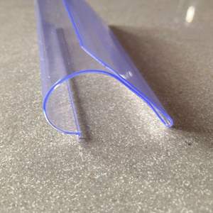 علامة بطاقة شريط بيانات PC شفافة للسوبر ماركت لتسعير الرف Talker PVC - Product Image 1