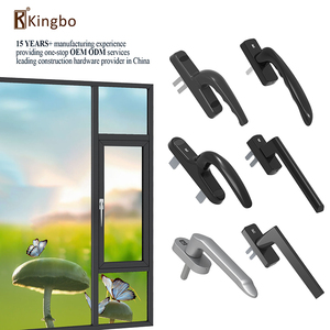 Accesorios de hardware de <span class=keywords><strong>ventana</strong></span> europea con marco de lujo con mango moderno para bloqueo multipunto de latón de aluminio con inclinación y giro UPVC - Product Image 2