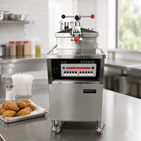 Nouvelle friteuse à pression au gaz/électrique Henny Penny 220V, machine à frire le poulet frit pour les restaurants, usage domestique, magasins d'alimentation, vente au détail