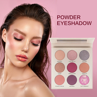 Palette de fards à paupières personnalisée de haute qualité, collection 2022, multicolore, waterproof, lumineuse, scintillante, pour maquillage artistique des yeux, emballage en stock