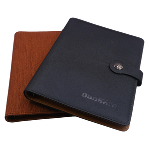 Cuaderno de Alta Calidad <span class=keywords><strong>con</strong></span> Logotipo Personalizado, Cuaderno A5 <span class=keywords><strong>con</strong></span> Páginas Punteadas, Tapa Dura de Cuero, Cuaderno Promocional <span class=keywords><strong>con</strong></span> Logotipo Grabado - Product Image 2