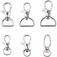 Fermoirs mousquetons en métal étanches de 1 pouce en alliage de zinc avec mousqueton pour sacs à main Pièces de sac spécial Accessoires