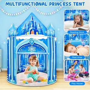 <span class=keywords><strong>Maison</strong></span> jouets jouer <span class=keywords><strong>maison</strong></span> tente enfants filles château enfants tente bébé princesse jeu enfants anniversaire glace <span class=keywords><strong>monde</strong></span> tente pour enfants - Product Image 2