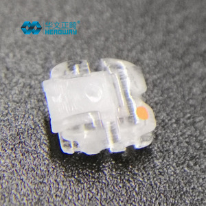 Kiefer ortho pä dische Saphir keramik Selbst ligier ende Halterung Premium <span class=keywords><strong>Dental</strong></span> <span class=keywords><strong>Brackets</strong></span> - Product Image 1