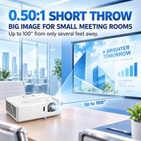 Projecteur laser à courte focale Optoma GT1090HDR 4200 ANSI 1080P avec entrée 4K HDR pour salle de classe, bureau, simulateur de golf, approvisionnement en gros